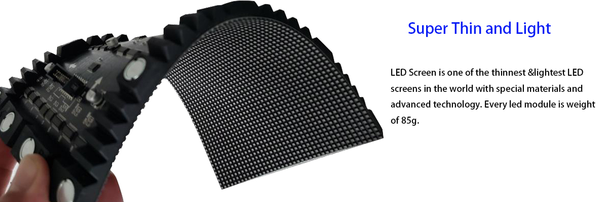 导致软led显示屏模组